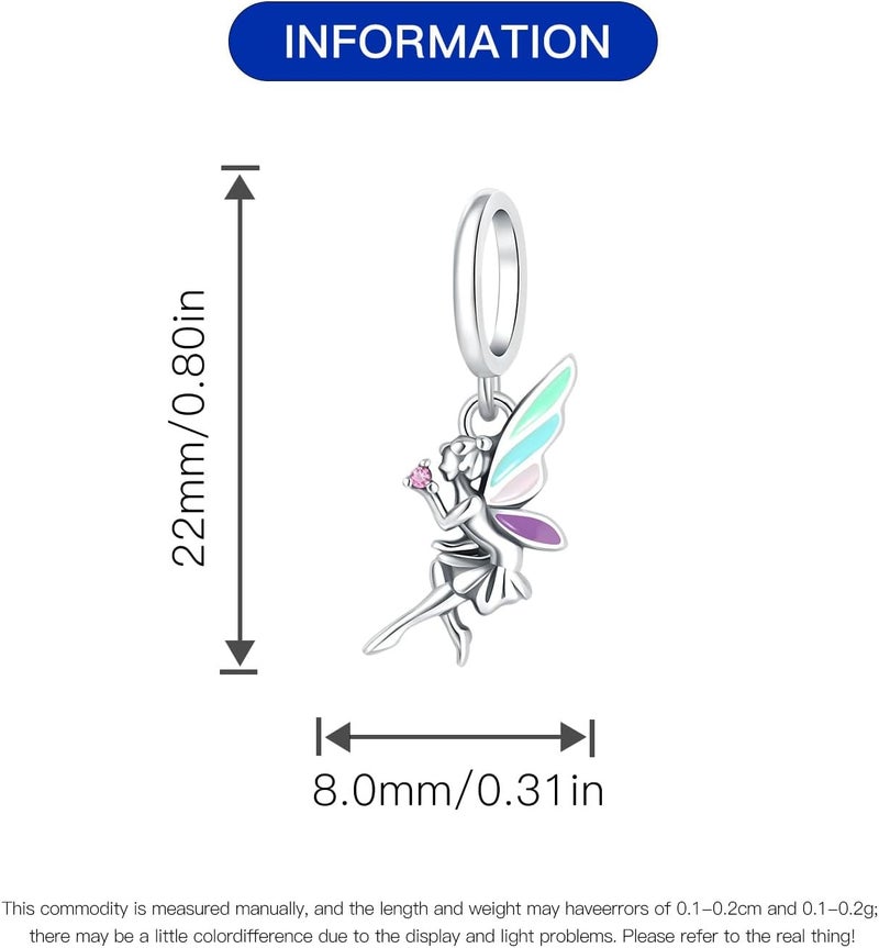 CYCUFF Store 925 Sterling Silver Charms Suitable for Charm Necklaces, Bracelet Pendants Beads Jewellery Gift for Women Family Friends - Image 3